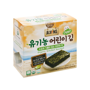 Rong biển hữu cơ tách muối Alvins 7m+ (2gram x 10 gói)