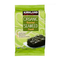 Rong biển Kirkland Signature Organic Roasted Seaweed Snack Set 10 Bịch