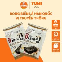 Rong biển lá hàn quốc ăn liền | YUMI FOOD | vị truyền thống