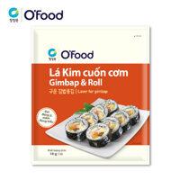 Rong biển / Lá kim cuốn cơm OFood 10g sử dụng cho các món kimbap sushi chuẩn Hàn