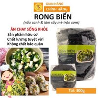 Rong biển nấu canh 300g, rong mứt nấu canh, rong mức, bánh rong biển khô làm sấy mè trộn cơm