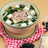 Rong biển nấu canh Miso, rong biển đậu hũ khô Nhật Bản 100g