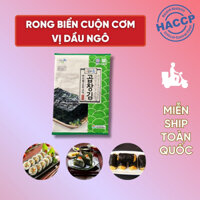 Rong biển nướng cuộn cơm vị dầu ngô 5 lá