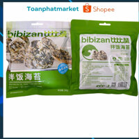 Rong biển rắc cơm ăn liền Bibizan túi zip lớn 250g,rong biển ăn liền, rong biển vụn,rong biển trộn.