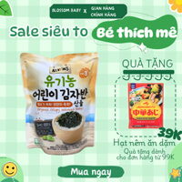 Rong biển rắc cơm cho bé, rong biển hữu cơ tách muối Hàn Quốc Alvins, túi 21g, cho bé từ 01 tuổi - Blossom Baby