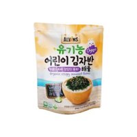 Rong biển rắc cơm hữu cơ vị hải sản Alvins 21g