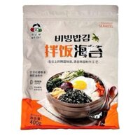 Rong Biển sấy mè Hàn Quốc - Lá Kim Vụn gói 400gr