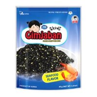Rong Biển Trộn Cơm Vị Hải Sản, Korean Crispy Seaweed, Seafood Flavor, 1.41 oz (40g) - GIMJABAN