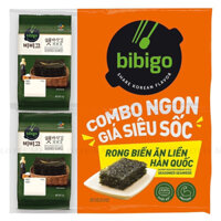 Rong Biển Vị Truyền Thống bibigo Lốc 12 Gói 4G