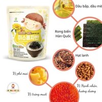 Rong biển vụn rắc cơm cho bé ăn liền vị hạnh nhân & hạt hướng dương Kid & Mom