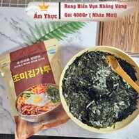Rong Biển Vụn Trộn Cơm Hàn Quốc, Rong Biển Ăn Liền, Rong Vụn Rắc Cơm Gói 400G, 300G, 500G - Chumok Bap