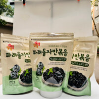 Rong biển vụn xào vừng 300g Hàn Quốc Teasan lá kim vụn ăn liền