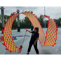 Rồng mini 1 người múa , dài 8m - Phụ kiện lân sư rồng