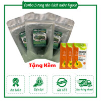 Rong nho tách nước kyodo combo 3 gói tặng sốt mè rang - rong nho trang phạm.