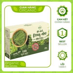 Rong nho tách nước Namiso – Hộp 12 Gói 300g