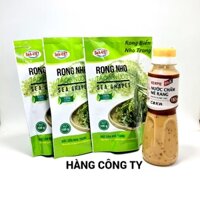 Rong nho tách nước Sea Việt 300g - Tặng 1 chai nước sốt mè rang Kewpie 180ml