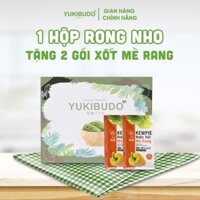 Rong nho tách nước YUKIBUDO tặng sốt mè rang - rong nho biển Khánh Hoà - thực phẩm hữu cơ hỗ trợ giảm cân ăn kiêng