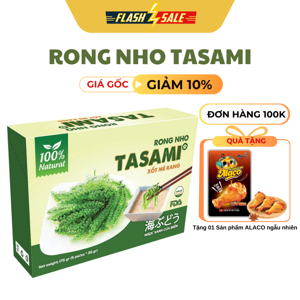 Rong nho Tasami xốt mè rang hộp 5 gói x 35g