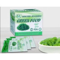 Rong nho tươi tách nước, Rong nho muối green food hộp 200g