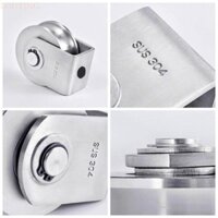 Ròng rọc bánh xe rãnh U có thể tháo rời Chiều rộng rãnh 16mm Chiều rộng rãnh 7Mm Ròng rọc sâu rãnh
