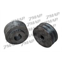 Ròng Rọc Dẫn Động Puly Buly Pulley Gang 140 x 2 Rãnh C Hàng Đặc