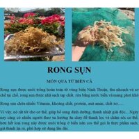 RONG SỤN BIỂN PHAN RANG món ăn đầy dinh dưỡng.