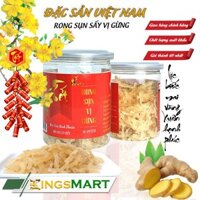 Rong sụn biển vị gừng – Thương hiệu CÔ 5 – Đặc sản Ninh Thuận – Hũ 185g – Kingsmart