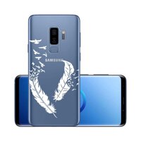 Rỗng Tranh Mềm Mại Ốp Lưng Điện thoại Samsung Galaxy S9 + S9 Plus G9650 G965F 6.2 inch Trường Hợp Dẻo Silicone Bảo Vệ Da nhà ở Túi DIY Paintd ShellCovers Fexible Cao Su Chống Kích Hood [bonus]