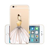 Rỗng Tranh Mềm Mại Ốp Lưng Điện thoại Apple iPhone 6 S Plus iPhone6S Plus 5.5 inch Trường Hợp Da Silicone Bảo Vệ Nhà Ở túi DIY Paintd ShellCovers Fexible Cao Su Chống Kích Hood [bonus]