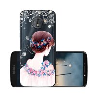 Rỗng Tranh Mềm Mại Ốp Lưng Điện thoại Motorola Moto E5 Plus Motorola Moto E Plus (5th Tướng) 5.8 inch Trường Hợp Da Silicone Bảo Vệ Nhà Ở Túi DIY Paintd ShellCovers Fexible Cao Su Chống Kích Hood [bonus]