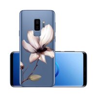 Rỗng Tranh Mềm Mại Ốp Lưng Điện thoại Samsung Galaxy S9 + S9 Plus G9650 G965F 6.2 inch Trường Hợp Dẻo Silicone Bảo Vệ Da nhà ở Túi DIY Paintd ShellCovers Fexible Cao Su Chống Kích Hood [bonus]