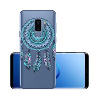 Rỗng Tranh Mềm Mại Ốp Lưng Điện thoại Samsung Galaxy S9 + S9 Plus G9650 G965F 6.2 inch Trường Hợp Dẻo Silicone Bảo Vệ Da nhà ở Túi DIY Paintd ShellCovers Fexible Cao Su Chống Kích Hood [bonus]