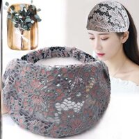 Rộng Viền Mỏng Ren Đầu Bao Trắng Rửa Tóc Mặt Kẹp Tóc Cao Cấp Cảm Giác Nhìn Trẻ Trung Mùa Hè Áp Lực Tóc Ra Rộng Mũ Đội Đầu 2025