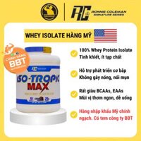 Ronnie Coleman Iso-Tropic Max Whey Isolate Protein 5lbs (2,27kg) - vị Chocolate