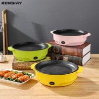 RONSIAY Điện Nướng Toàn Đĩa Sưởi Vòng Di Động Nồi Nhỏ Lớn Lửa Đa Năng Khay Nướng Bánh