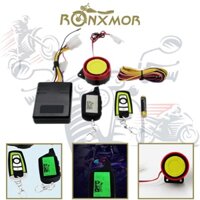 Ronxmor 1 Bộ LCD Xe Máy Điều Khiển Từ Xa Hai Chiều Với Màn Hình Cảm Ứng Và Thời Gian Phát Hiện Dầu Xe Máy PKE Báo Động Chống Trộm