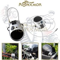 Ronxmor Ổ Khóa Mật Khẩu Độ Chính Xác Cao Chuyên Dụng Cho Mũ Bảo Hiểm / Xe Đạp / Xe Máy