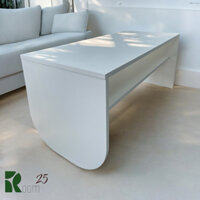 [Room25-ảnh thật] Bàn sofa gỗ chân bo