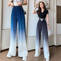 Rosella  quần ống rộng quần 2023 vụ nổ tự do cao eo thời Beautiful Thoải mái Phong cách Korean Style  A93L00W 36Z230909