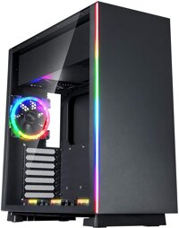 Rosewill ATX Mid Tower RGB Gaming Computer Case with Tempered Glass, RGB PC Fans, Excellent Cable Management and Airflow, Support for AIO Water Coo...