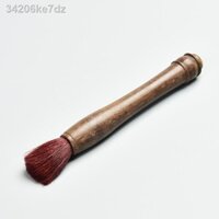 ✵Rosewood Gỗ mun Nâng Nồi Bút Quét Khay Trà Sạch Chén Rửa Chén Bút Chổi Trà Bút Trà Kung Fu Bộ Trà Phụ Kiện Trà Đạo