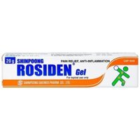 Rosiden Gel (Deawoo SHINPOONG Hàn Quốc) giảm đau và kháng viêm tuýp 20g