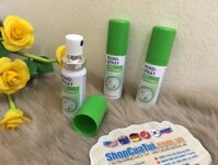 Rossmann Perlodent Mund Spray extra frisch with Mint 15ml) - Nước xịt thơm miệng, diệt khuẩn Perlodent hương bạc hà – lọ 15ml