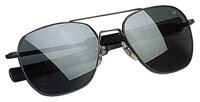 Rothco 52mm Ao Original Pilot 'Ce' Polarized Sunglass, Black
