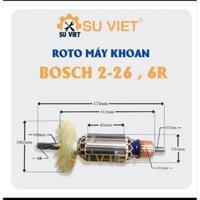 roto máy khoan bosch 2-26 .6 răng