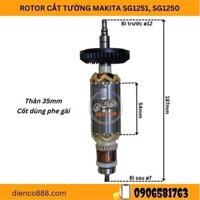 Rotor cắt tường chính hãng Makita 1251 (SG1251) 1250 (SG1250) - Tặng chổi than