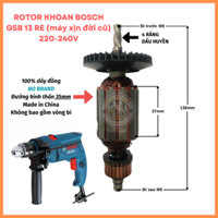 Rotor khoan BOSCH GSB 13RE (13 RE) 220V máy xịn - Tặng chổi than