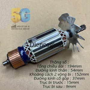 Rotor máy cắt sắt 2414NB Makita 510240-7