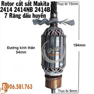 Rotor máy cắt sắt 2414NB Makita 510240-7