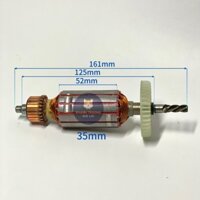 Rotor (ruột) khoan OSUKA 6603 - CHUNGHOP 2218, thân 35mm